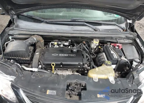 2017 Chevrolet Sonic Ls Auto из США, поврежденный, VIN 1G1JB5SHXH4102773